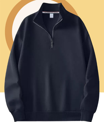 MOD YOUNG Full Sleeve Solid Men Sweatshirt