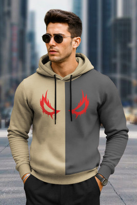 KELONBRO Full Sleeve Color Block Men Sweatshirt