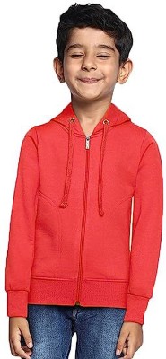 ADBUCKS Full Sleeve Solid Boys Sweatshirt