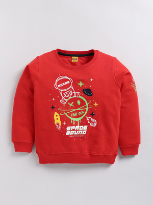 KIDCITY Full Sleeve Graphic Print Boys Sweatshirt