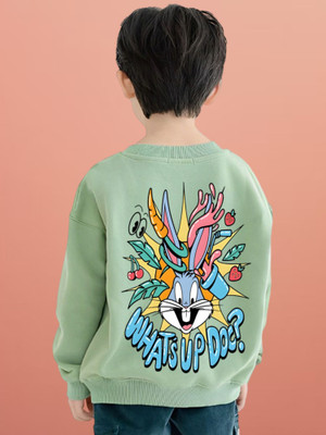 Lecowar Full Sleeve Printed Boys Sweatshirt