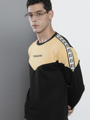 The Indian Garage Co. Full Sleeve Color Block Men Sweatshirt