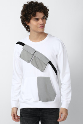 FOREVER 21 Full Sleeve Solid Men Sweatshirt