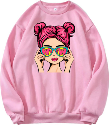 Absolute Defense Full Sleeve Graphic Print Women Sweatshirt