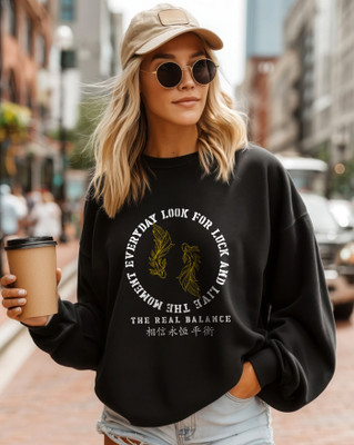 ENITOR Full Sleeve Printed Women Sweatshirt