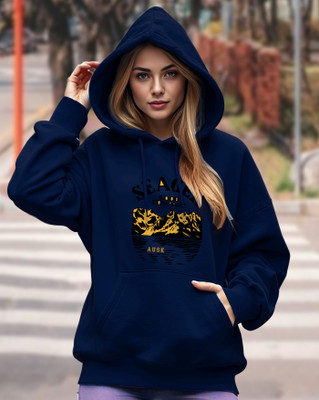 AUSK Full Sleeve Printed Women Sweatshirt