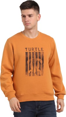 TURTLE Full Sleeve Printed Men Sweatshirt