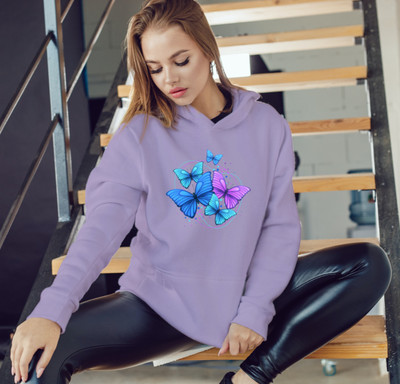 Povaxpo Full Sleeve Graphic Print Women Sweatshirt