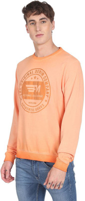 FLYING MACHINE Full Sleeve Printed Men Sweatshirt
