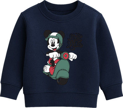 SEAMROGS Full Sleeve Self Design Baby Boys & Baby Girls Sweatshirt