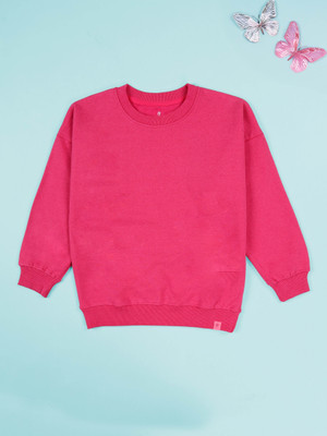 KiddoPanti Full Sleeve Solid Boys Sweatshirt