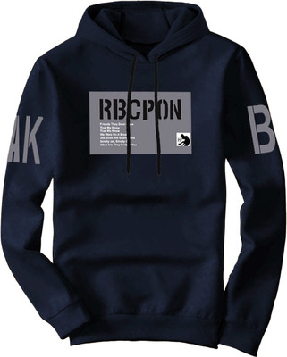 FastColors Full Sleeve Printed Men Sweatshirt