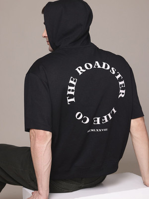 Roadster Short Sleeve Printed Men Sweatshirt