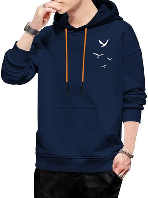 Stelino Full Sleeve Self Design Men Sweatshirt