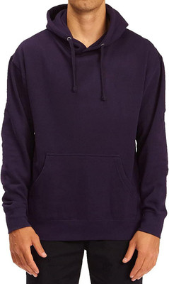 Picpok Trends Full Sleeve Solid Men Sweatshirt