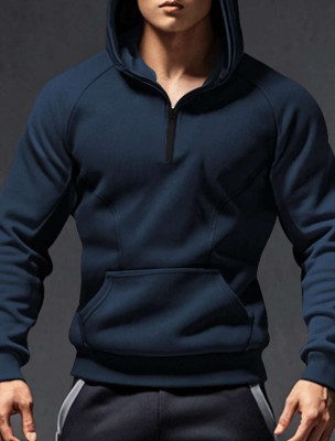 AKASH FASHION CLUB Full Sleeve Solid Men Sweatshirt