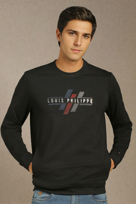 LOUIS PHILIPPE Full Sleeve Graphic Print Men Sweatshirt