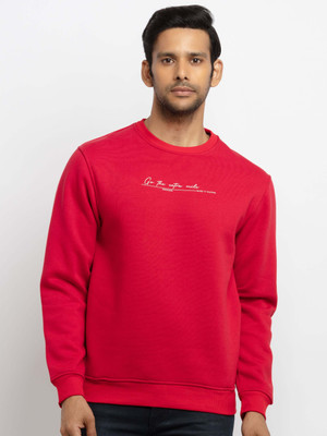 Status Quo Full Sleeve Solid Men Sweatshirt