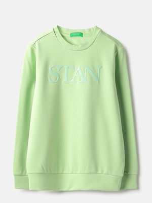 United Colors of Benetton Full Sleeve Applique Baby Boys Sweatshirt