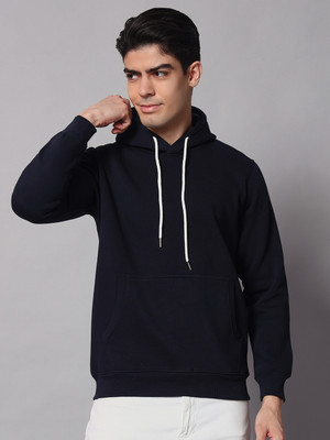 OBAAN Full Sleeve Solid Men Sweatshirt