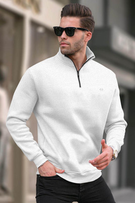 Triptee Full Sleeve Solid Men Sweatshirt