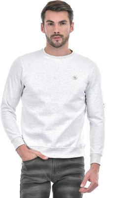 INTEGRITI Full Sleeve Self Design Men Sweatshirt