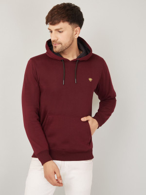 AAITHAN Full Sleeve Solid Men Sweatshirt