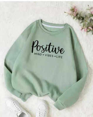 NOMANI FASHION Full Sleeve Solid Women Reversible Sweatshirt