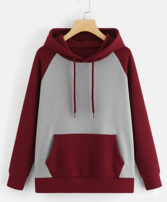 Sands Apparel Full Sleeve Solid Women Sweatshirt