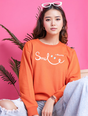 MACK JONNEY Full Sleeve Printed Women Sweatshirt