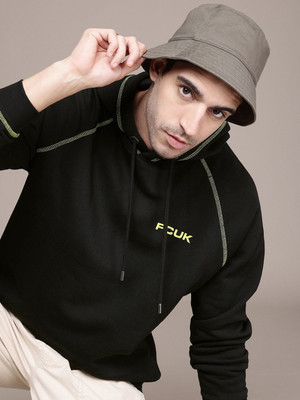 FCUK Full Sleeve Solid Men Sweatshirt