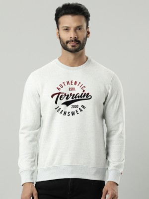 INDIAN TERRAIN Full Sleeve Graphic Print Men Sweatshirt