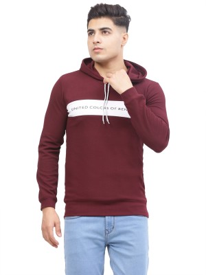 TJ CREATION Full Sleeve Color Block Men Sweatshirt