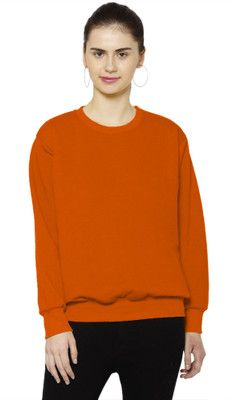 MACK JONNEY Full Sleeve Solid Women Sweatshirt