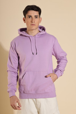 Moovio Full Sleeve Solid Men Sweatshirt