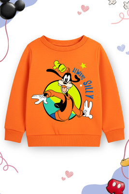 DISNEY BY MISS & CHIEF Full Sleeve Graphic Print Boys Sweatshirt