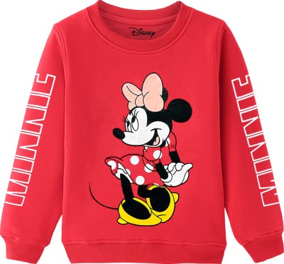 DISNEY BY MISS & CHIEF Full Sleeve Printed Girls Sweatshirt