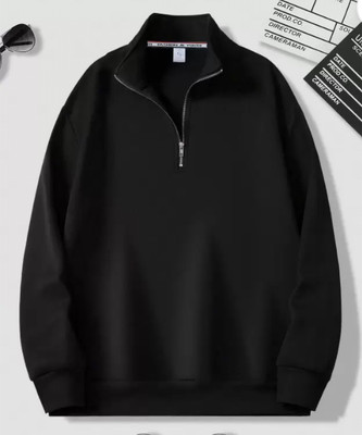 GRAND MALBORK Full Sleeve Solid Men Sweatshirt