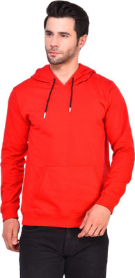 GRABIN Full Sleeve Solid Men Sweatshirt