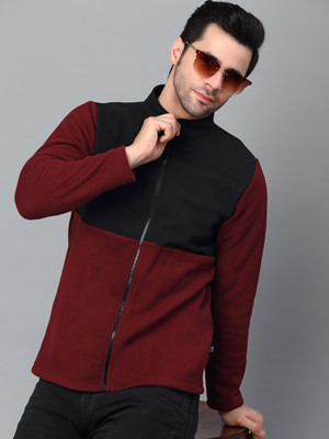 RIGO Full Sleeve Color Block Men Sweatshirt