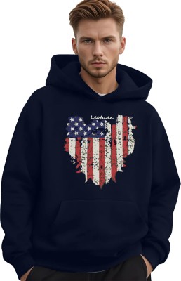 Leotude Full Sleeve Printed Men Sweatshirt