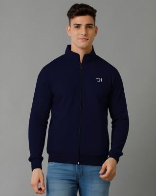 TQH Full Sleeve Solid Men Sweatshirt