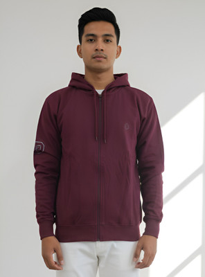 Dollar Full Sleeve Solid Men Sweatshirt