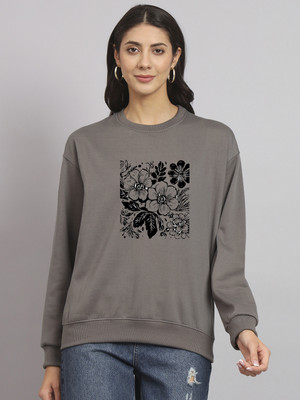 OBAAN Full Sleeve Printed Women Sweatshirt