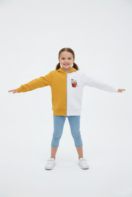 MAQUI Full Sleeve Color Block Boys & Girls Sweatshirt