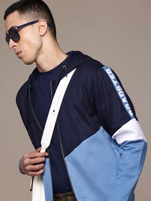 Roadster Full Sleeve Color Block Men Sweatshirt