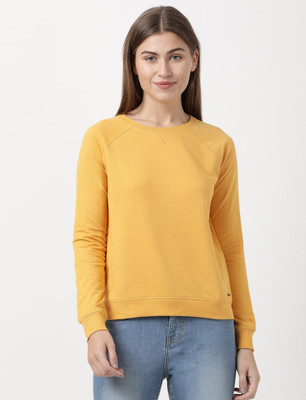 JOCKEY Full Sleeve Solid Women Sweatshirt