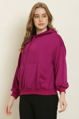 CANIDAE FASHION Full Sleeve Solid Women Sweatshirt