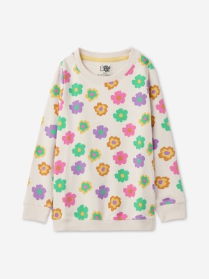 The Souled Store Full Sleeve Printed Girls Sweatshirt