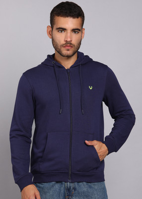 Allen Solly Full Sleeve Solid Men Sweatshirt